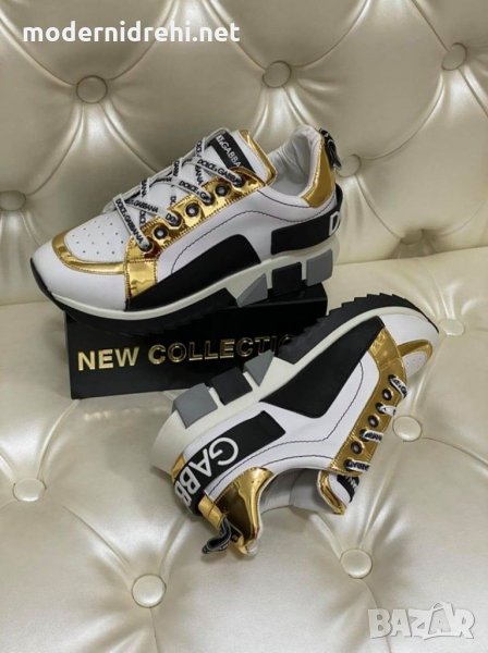 Дамски маратонки Dolce&Gabbana Gold, снимка 1