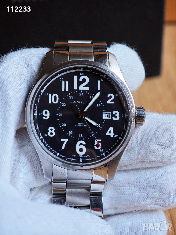 БАРТЕР Hamilton Khaki Field Officer Auto 44 mm, снимка 1