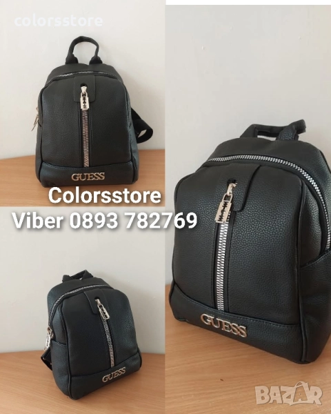 Черна раница Guess/SG68y, снимка 1