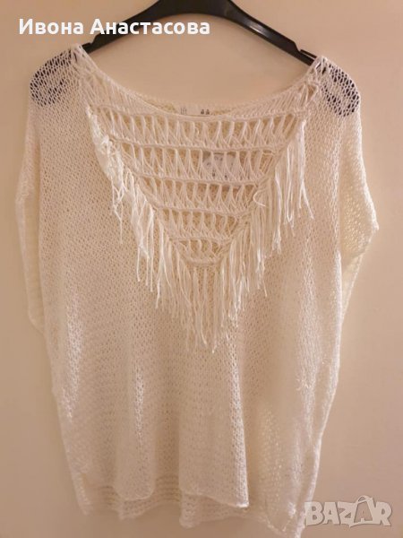 ПЛЕТЕНА РЕХАВА БЛУЗКА , снимка 1