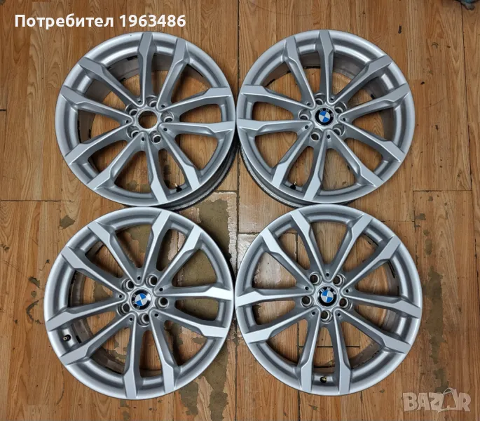 Bmw 19 5x112 оригинални лети джанти Бмв Х3 Х4, снимка 1
