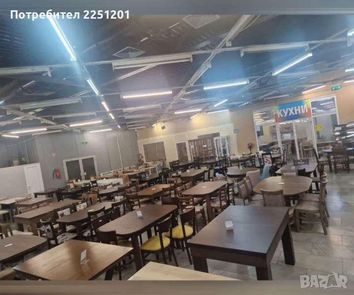 Българска Изработка Маси със Столове и Мека Мебел , снимка 1