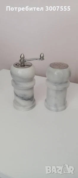 комплект мелничка за пипер и солница , снимка 1