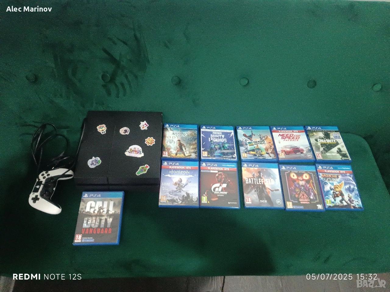 Playstaition 4 нормален със бая игри без GTA V, снимка 1