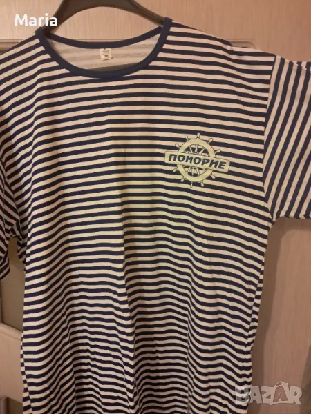 Голям размер моряшка тениска Поморие, снимка 1