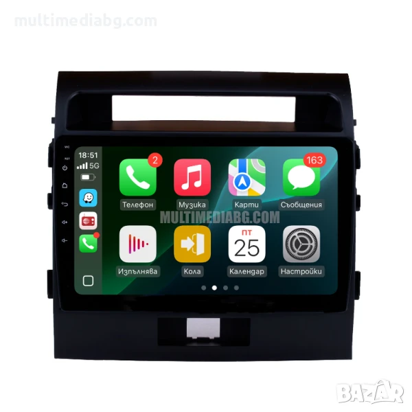 Toyota Land Criuser LC200 2008 - 2015 Мултимедия Навигация Android, снимка 1