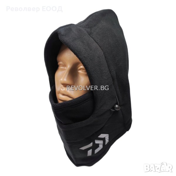 Шапка Daiwa 6 in 1 черна, снимка 1