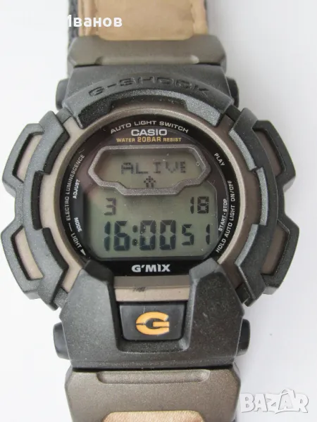 Casio GM-100D G-Shock Melody 20BAR Made in Japan Касио, снимка 1