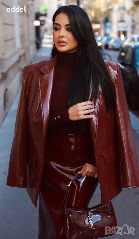 -70% Коледно Намаление Сако- Burgundy, снимка 1