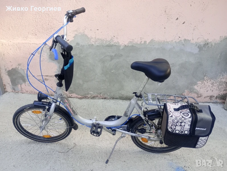 сгъваем велосипед , снимка 1