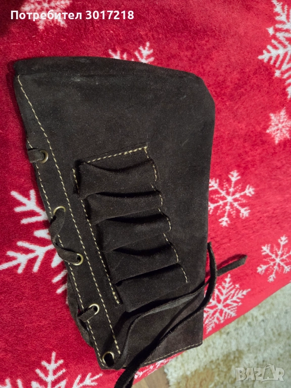 Кожен калъф за приклад 12 калибър, снимка 1