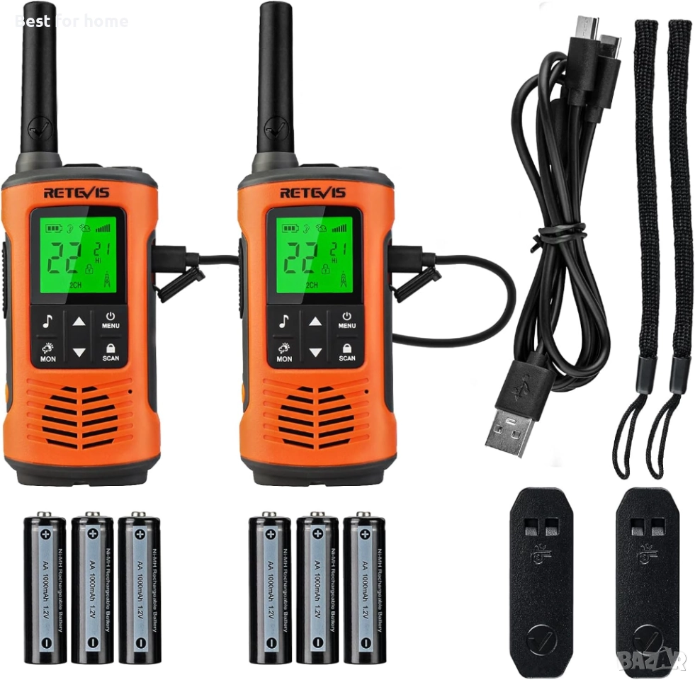 Retevis RT45P Водоустойчиви уоки-токита IP67, снимка 1