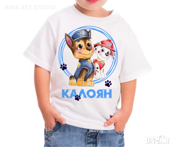 Детска тениска на PAW PATROL ПЕС ПАТРУЛ, снимка 1