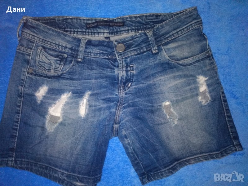 Къси дънкови панталони bershka denim, снимка 1
