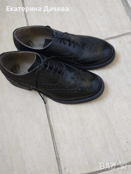 Продавам дамски обувки естествена кожа , снимка 1