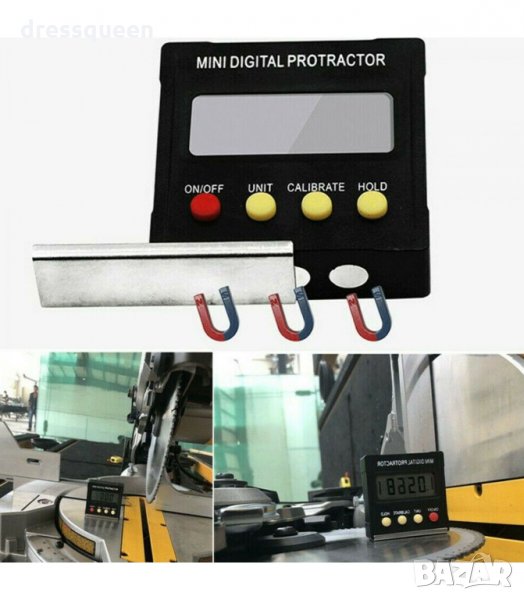 3103 Магнитен дигитален ъгломер и нивелир, снимка 1
