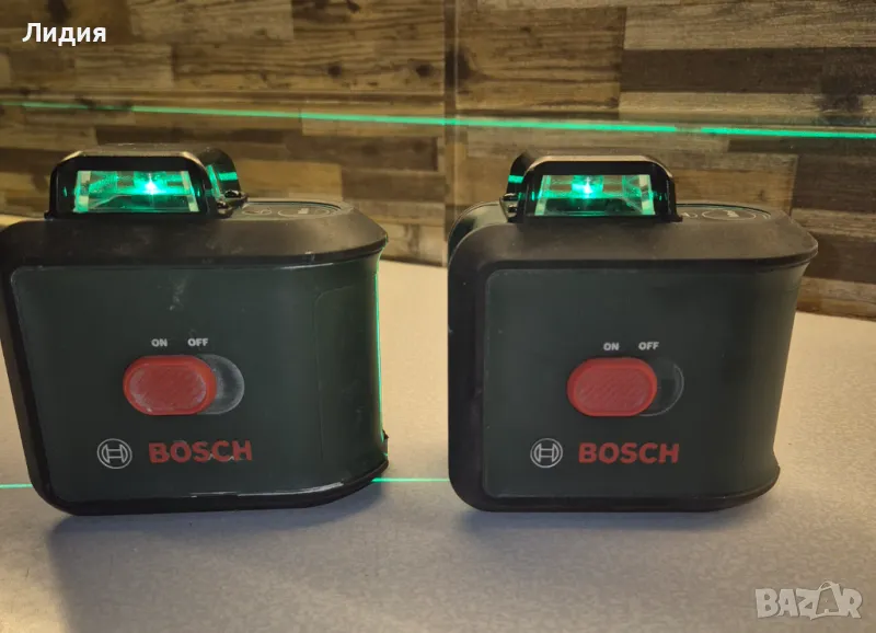 Лазерен нивелир с кръстосани линии Bosch UniversalLevel 360, снимка 1