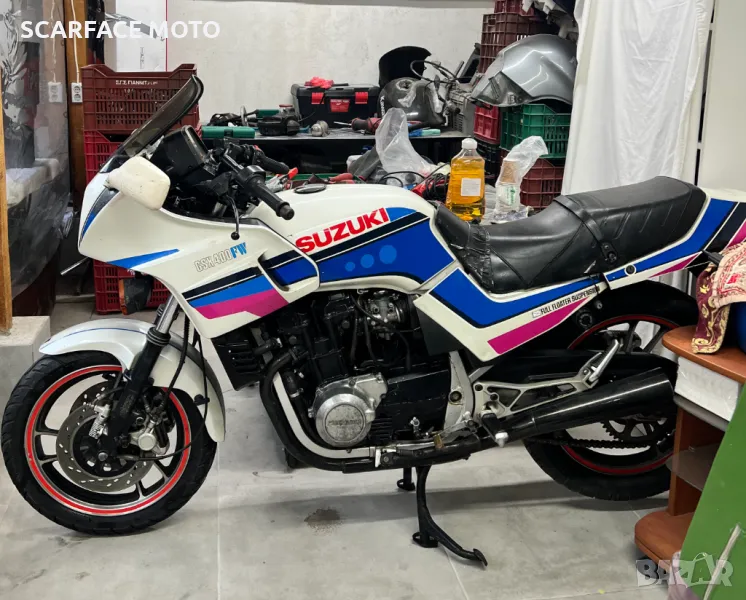 Мотоциклет  SUZUKI GSX 44O FW  Произведен в Япония, снимка 1