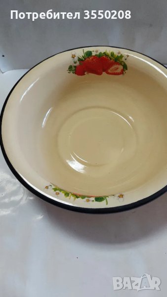 Емайлирана купа, 2 л., нова, снимка 1