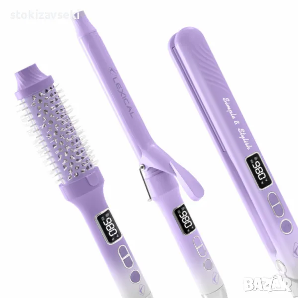 Комплект за прически Lexical 5 в 1 стил и грижа за косата, снимка 1