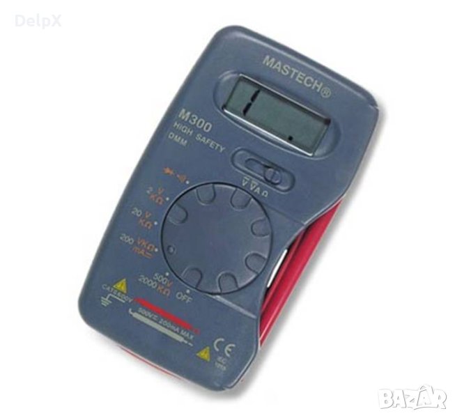 Мултицет със зумер M300 VAC/VDC | ADC | OHM, снимка 1