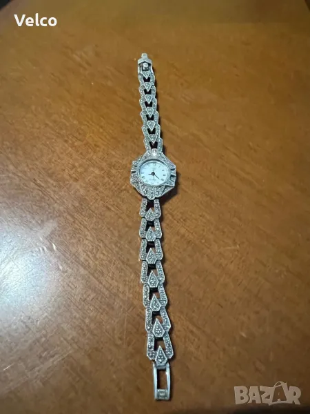 женски сребърен чесовник, снимка 1