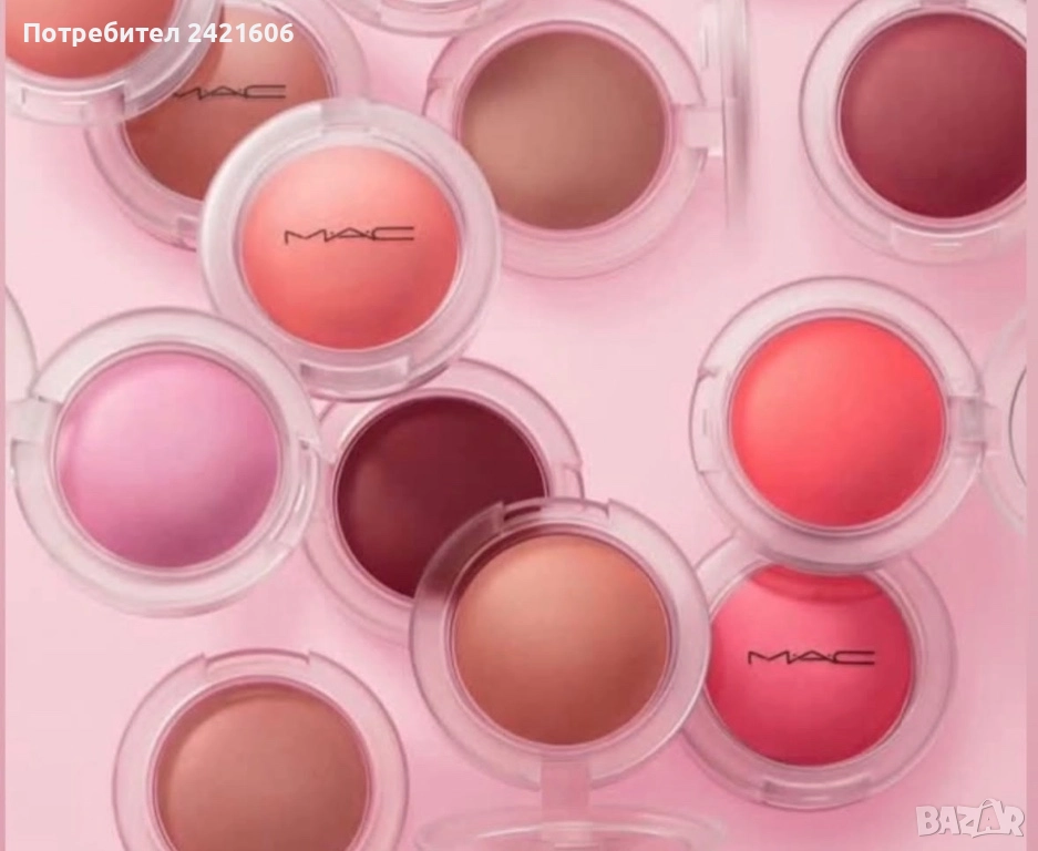Нов! Mac Glow play blush цвят Groovy, снимка 1