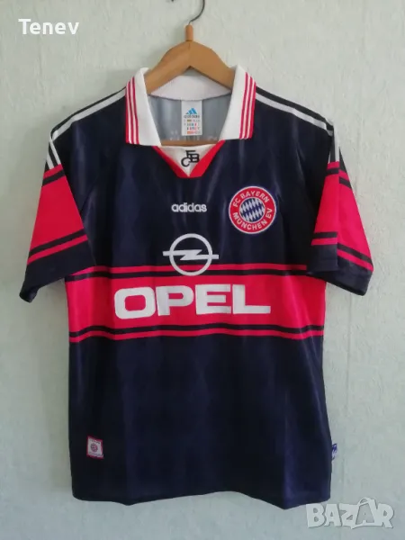 Bayern Munich Adidas 1997/1998/1999 оригинална тениска фланелка Байерн Мюнхен размер L, снимка 1