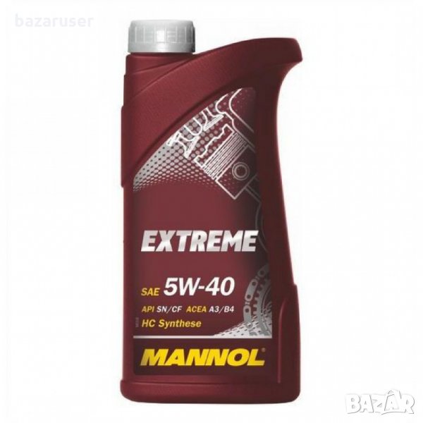 Висококачествено Двигателно Масло MANNOL Extreme 5W40 1л./7915/211008, снимка 1