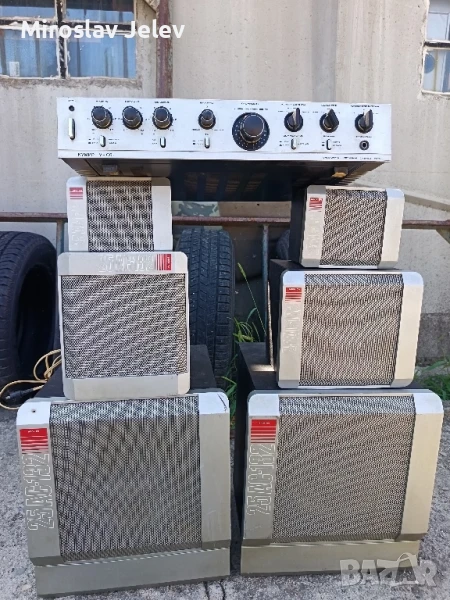 усилвател с тонколони , снимка 1