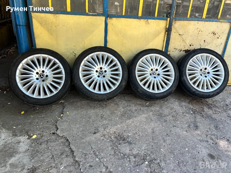 Пригинални джанти с гуми за Мерцедес 19ки, снимка 1