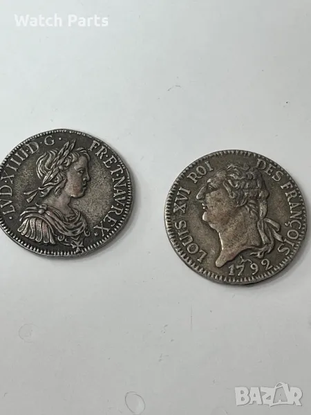Два броя френски жетона , снимка 1