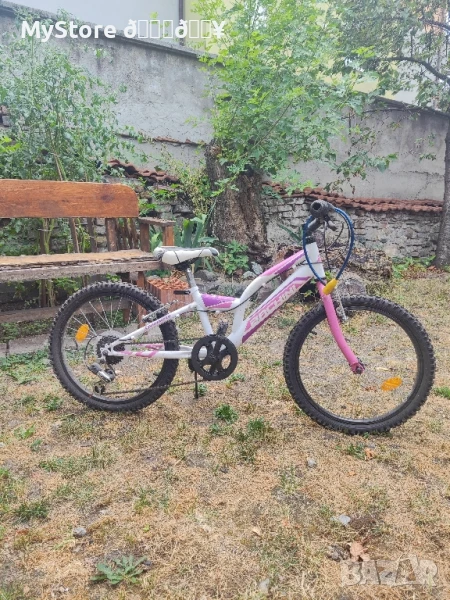 колело 20" за момиче със скорости и спирачки, снимка 1