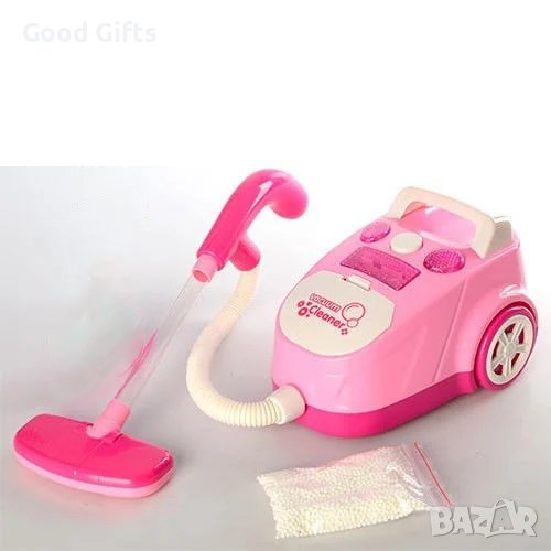 Детска играчка прахосмукачка със звуци и светлини, снимка 1