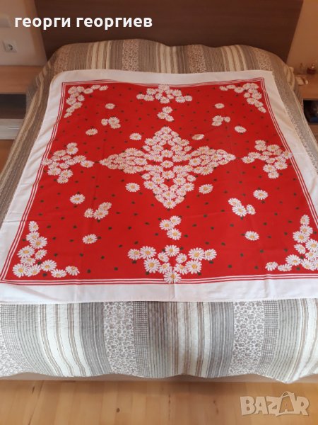  Покривка за маса продавам, нова, памук. 154/136 см, снимка 1