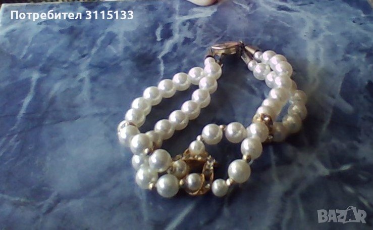 Дамска гривна с перли НОВА , снимка 1