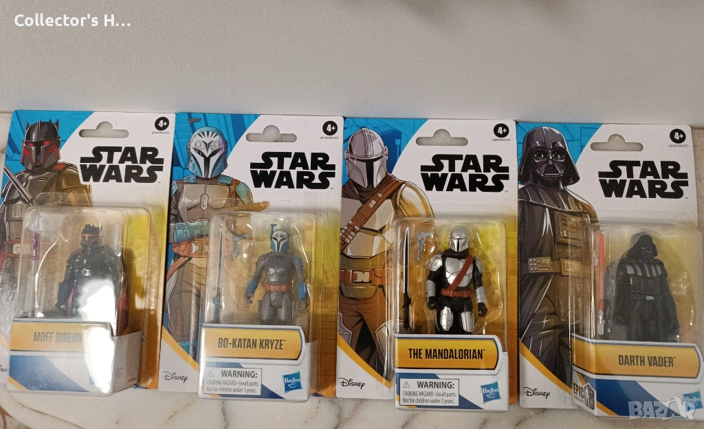 Star Wars Hasbro Darth Vader Mandalorian Disney action figures нови екшън фигурки междузвездни войни, снимка 1