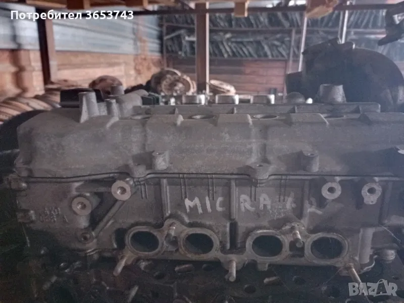 Nissan Micra K12 1.2i глава, снимка 1