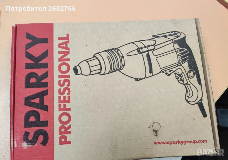 винтоверт за гипсокартон sparky bvr 64e, снимка 1