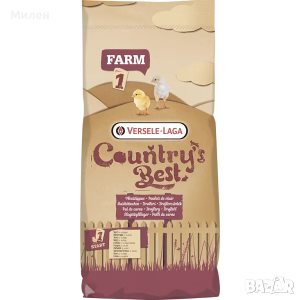 Стартер фаза 1 бройлери 20кг (Пъвите 10-15 дни)

, снимка 1