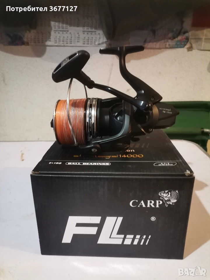 Шаранджийска макара FL STRATEGIST TX 14000 BLACK EDITION, снимка 1