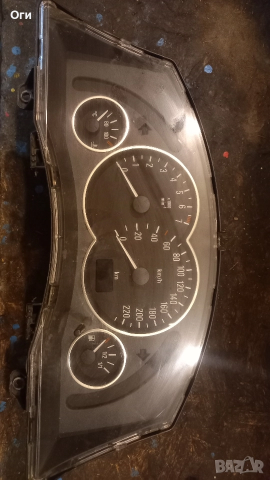 Километражно табло за Опел Мерива 1.6 13146880BB / 110080162010, снимка 1