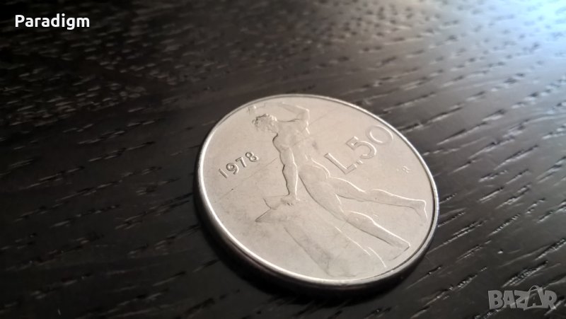 Монета - Италия - 50 лири | 1978г., снимка 1