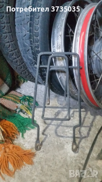 Багажник за мотор / скутер, снимка 1