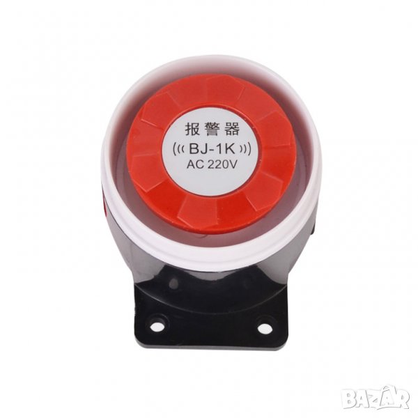 Tuya/Smart Life Алармен к-т: Сирена 110db/220V+mini-switch (+сензор*), снимка 1