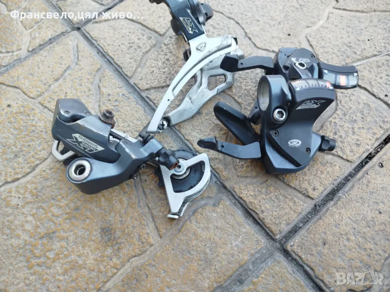 Сет 27 скорости за велосипед колело Shimano deore lx , снимка 1