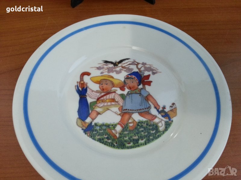 немски порцелан детски чинии, снимка 1