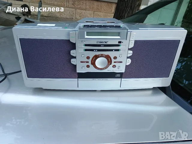 Sony ZS-D55 Portable CD/Radio/Cassette Player, снимка 8 - Радиокасетофони, транзистори - 47627007