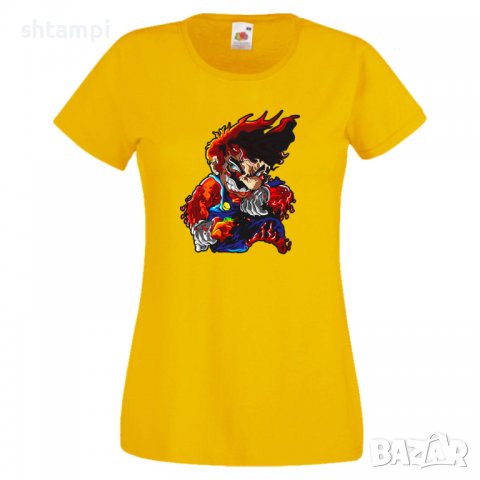 Дамска тениска Mario Flame Игра,Изненада,Подарък,Празник,Повод, снимка 12 - Тениски - 37236397