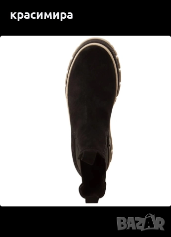 Боти велур Tamaris, снимка 3 - Дамски боти - 52788557